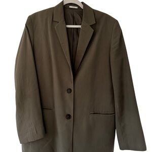Calvin Klein Olive green Women's Blazer